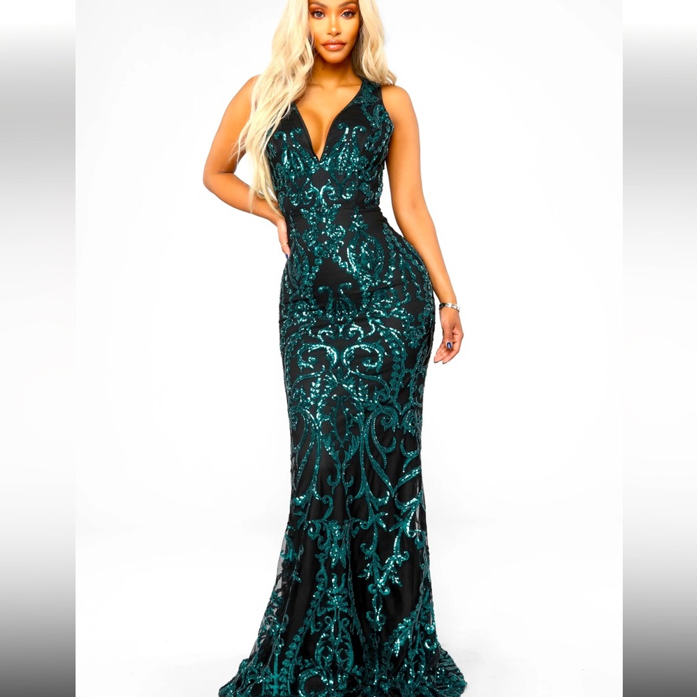 Fashion nova sequin dress